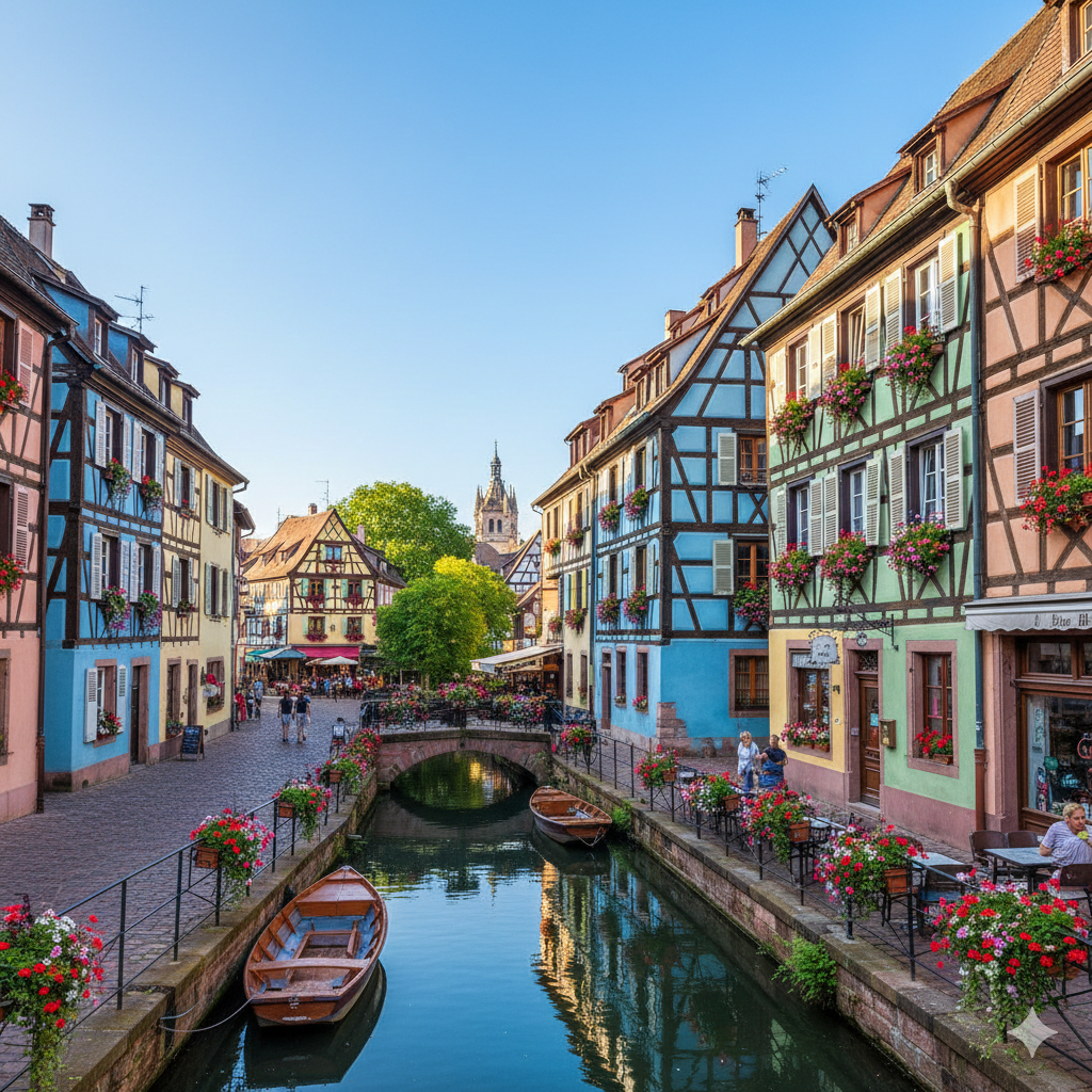 フランスのアルザス地方・コルマール