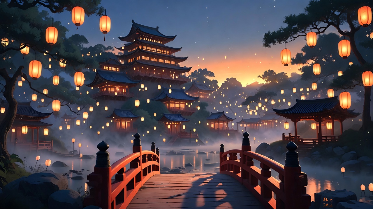 豪華で巨大な和風の銭湯