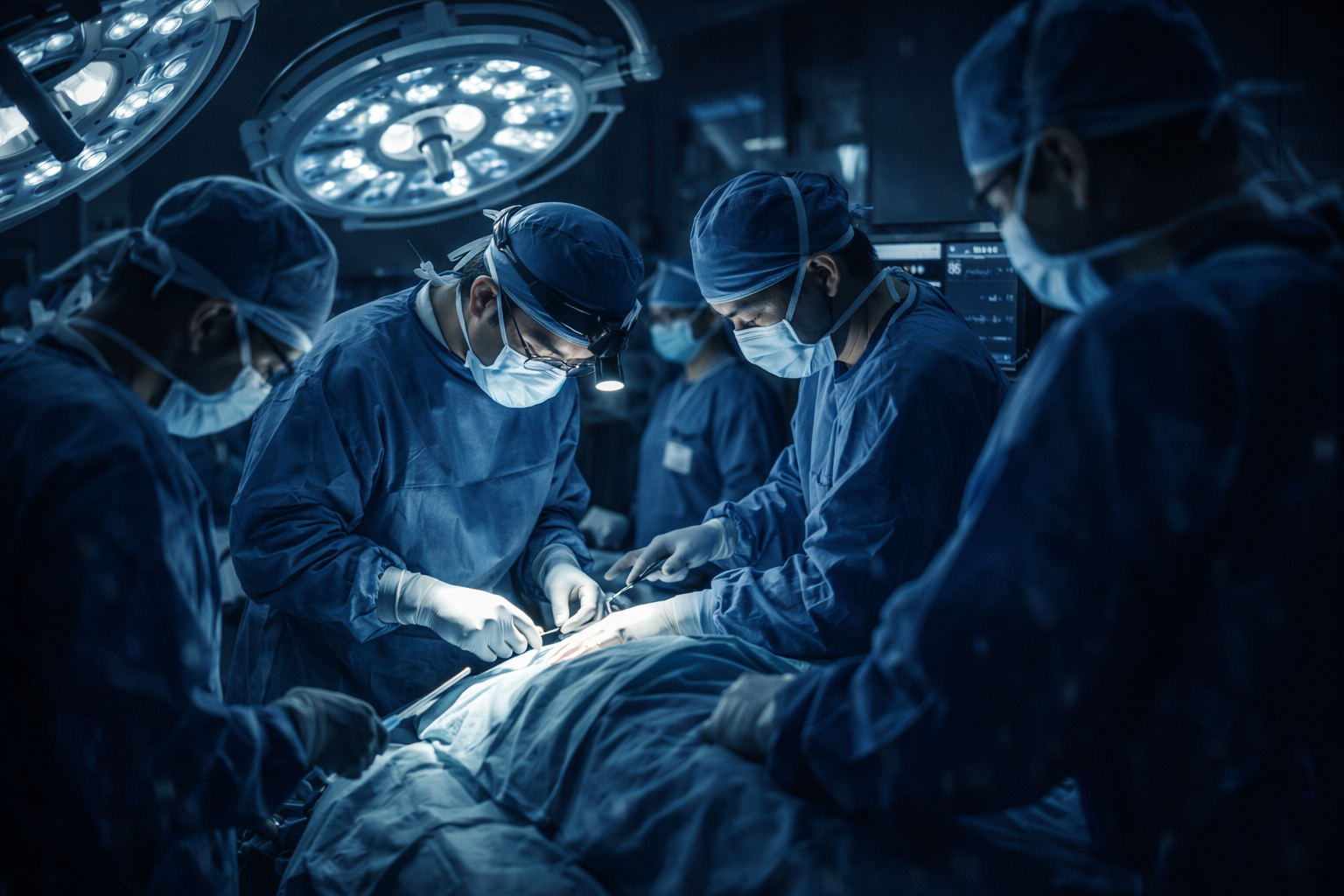 手術室の緊張感